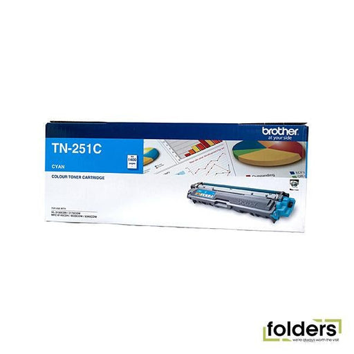 Brother TN251 Cyan Toner Cartridge - Folders
