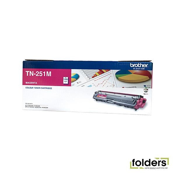 Brother TN251 Magenta Toner Cartridge - Folders