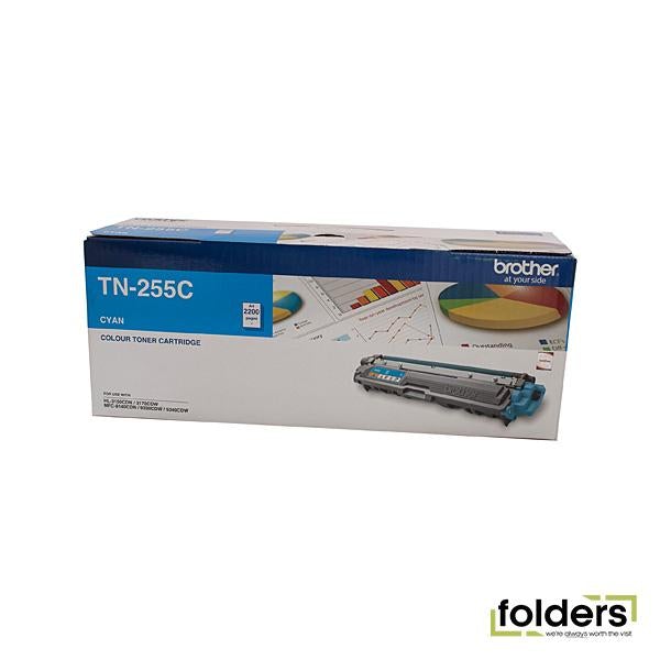 Brother TN255 Cyan Toner Cartridge - Folders