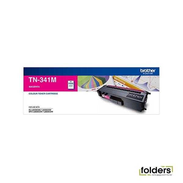 Brother TN341 Magenta Toner Cartridge - Folders