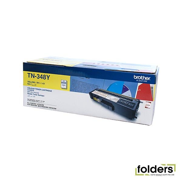 Brother TN348 Yellow Toner Cartridge - Folders