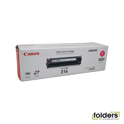 Canon CART316 Magenta Toner - Folders