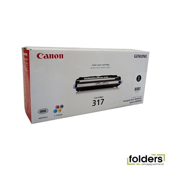 Canon CART317 Blk Toner - Folders