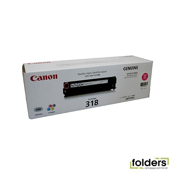 Canon CART318 Magenta Toner - Folders