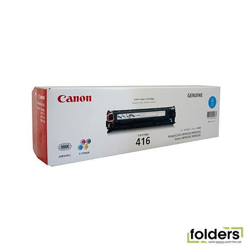 Canon CART416 Cyan Toner - Folders
