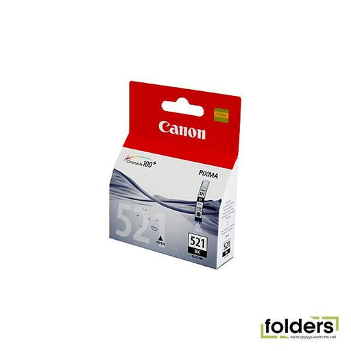 Canon CLI521 Black Ink Cartridge - Folders