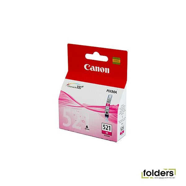 Canon CLI521 Magenta Ink Cartridge - Folders