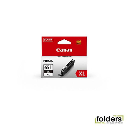 Canon CLI651XL Black Ink Cartridge - Folders