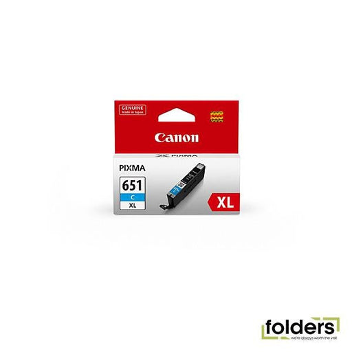 Canon CLI651XL Cyan Ink Cartridge - Folders