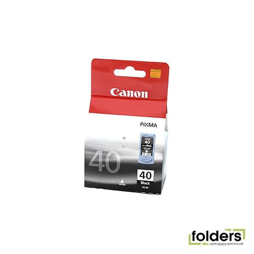 Canon PG40 Fine Blk Ink Cartridge - Folders