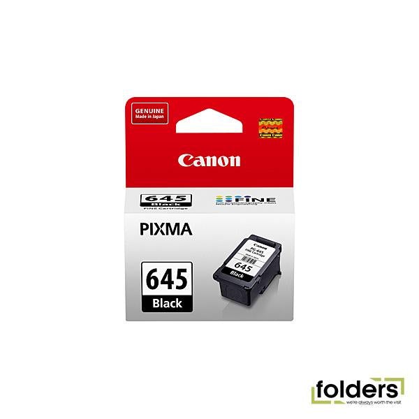 Canon PG645 Black Ink Cartridge - Folders