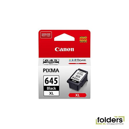 Canon PG645XL Black Ink Cartridge - Folders