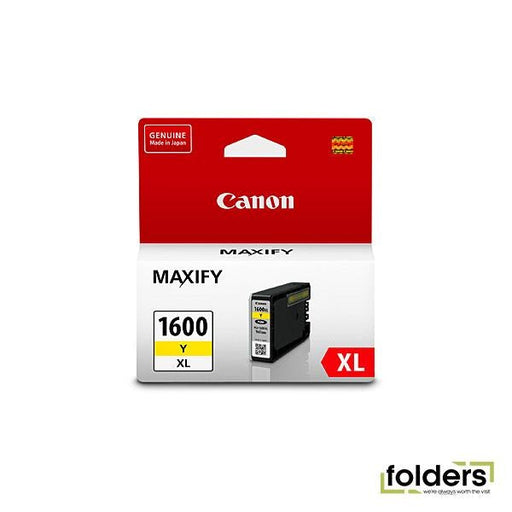Canon PGI1600XL Yellow Ink Tank - Folders