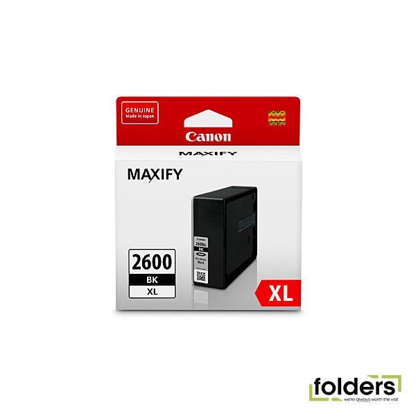 Canon PGI2600XL Black Ink Tank - Folders
