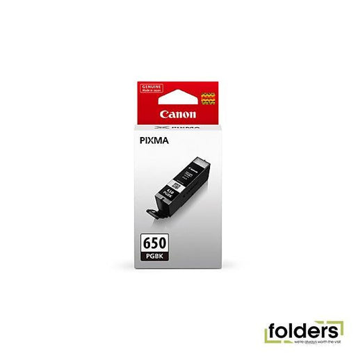 Canon PGI650 Black Ink Cartridge - Folders