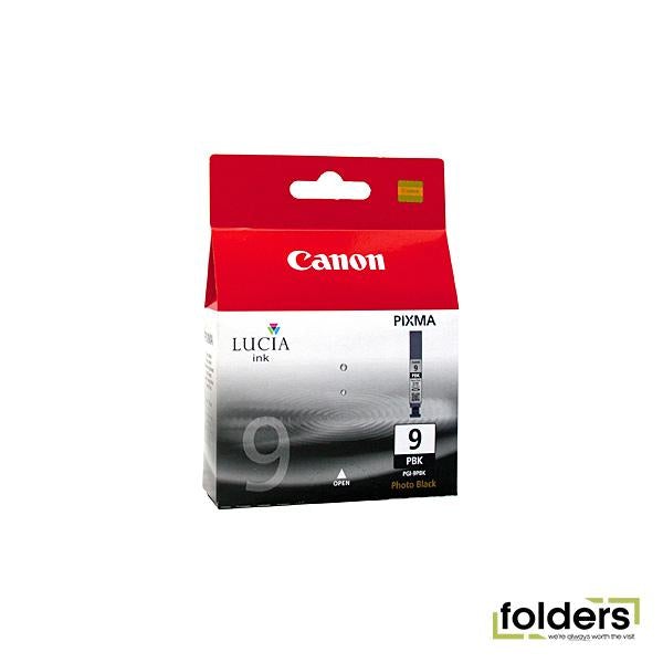 Canon PGI9 Photo Blk Ink Cartridge - Folders