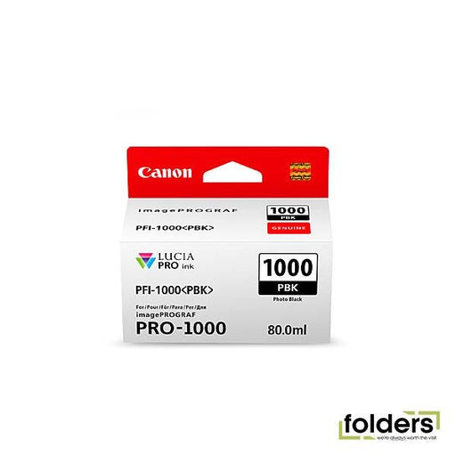 Canon Ph Blk Ink Cartridge - Folders