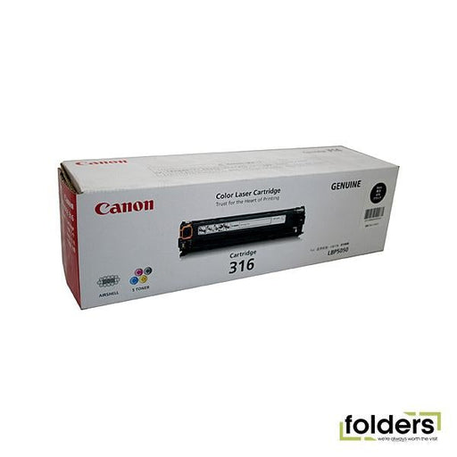 CART316 Canon Black Toner - Folders