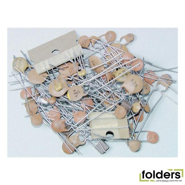 Ceramic capacitor pack - 60 pieces - Folders