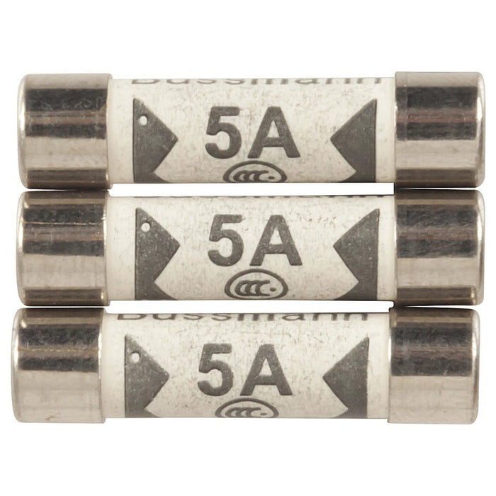 Ceramic Fuse 6 x 25mm 5A Fast Blow - Folders