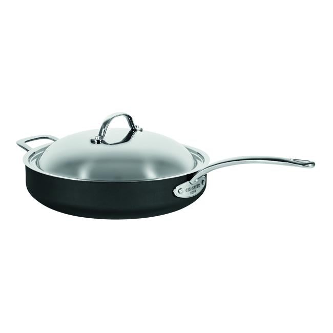 Chasseur H-Anodised 30cm Saute Pan with Lid
