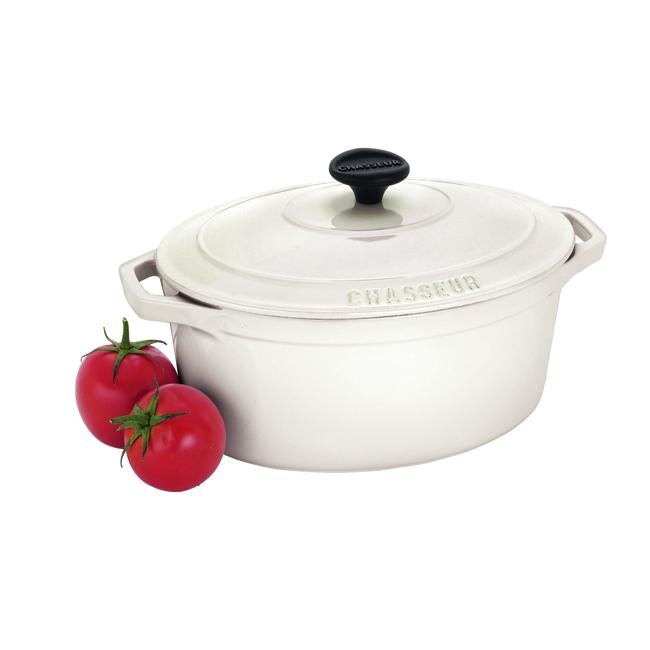 Chasseur Oval White 27cm 3.6L French Oven
