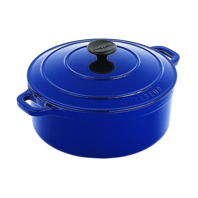 Chasseur Round French Oven (French Blue) - 26cm/5L — Folders