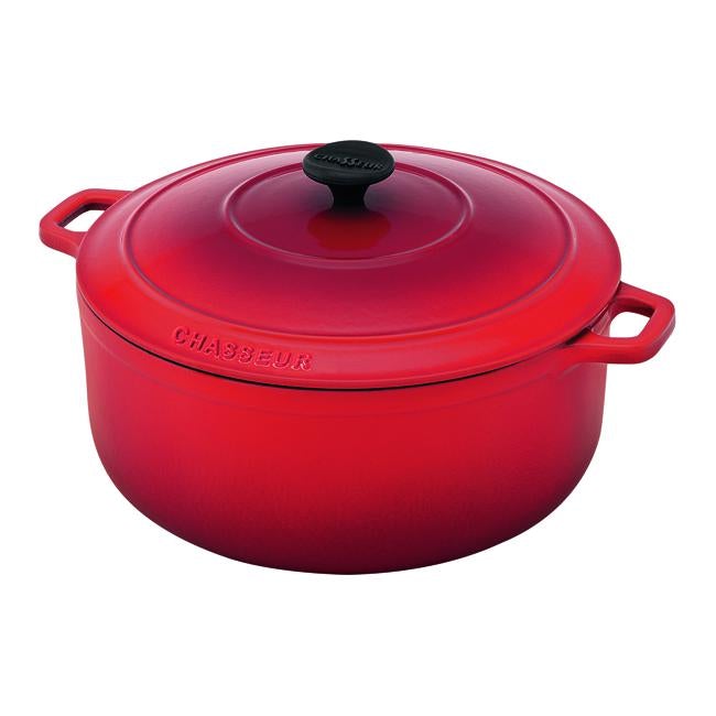 Chasseur Round French Oven (Red) - 32cm/8.8L