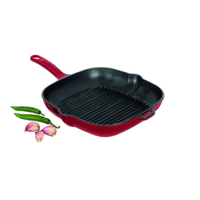 Chasseur Square Grill (Federation Red) - 25cm