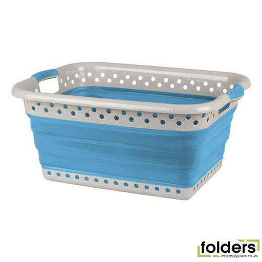 Collapsible laundry basket - Folders