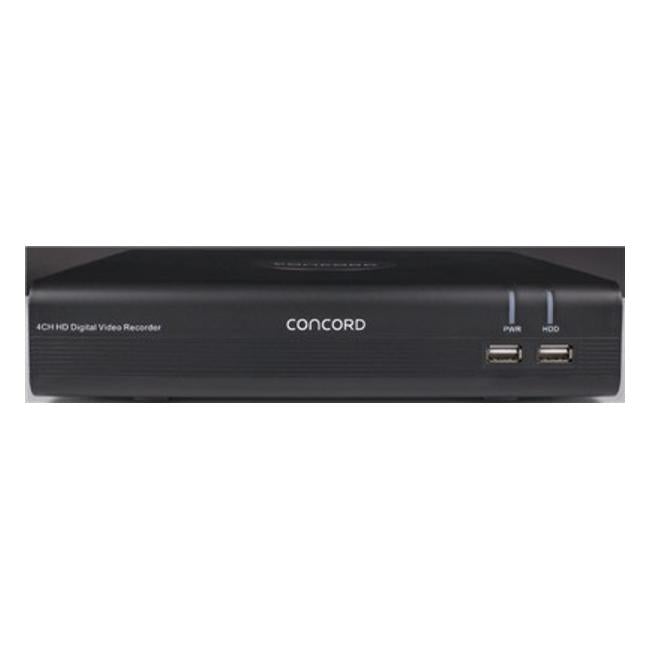 Concord 4 Channel Hd Dvr Package - 4X1080P Pir Bullet Cameras V2