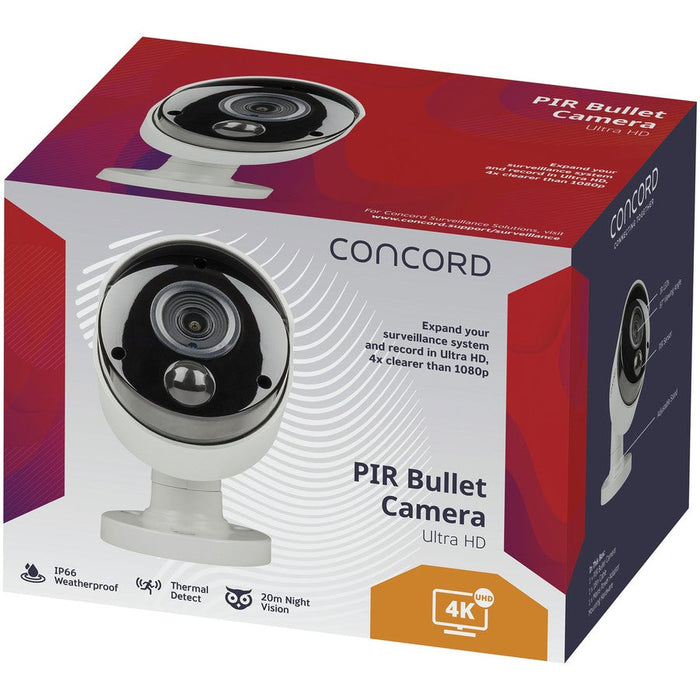 Concord AHD 4K PIR Bullet Camera - Folders