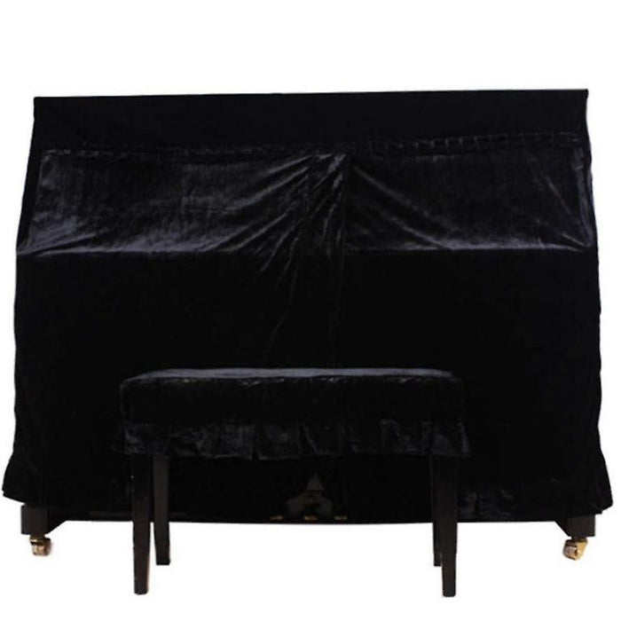 Upright Piano Cover, Black, No Bench