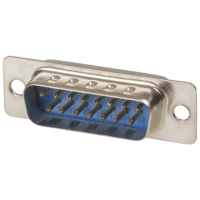 DB15 Male Connector - Solder - Folders