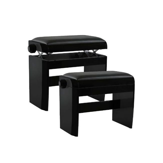 Dexibell Adjustable wooden bench black matte