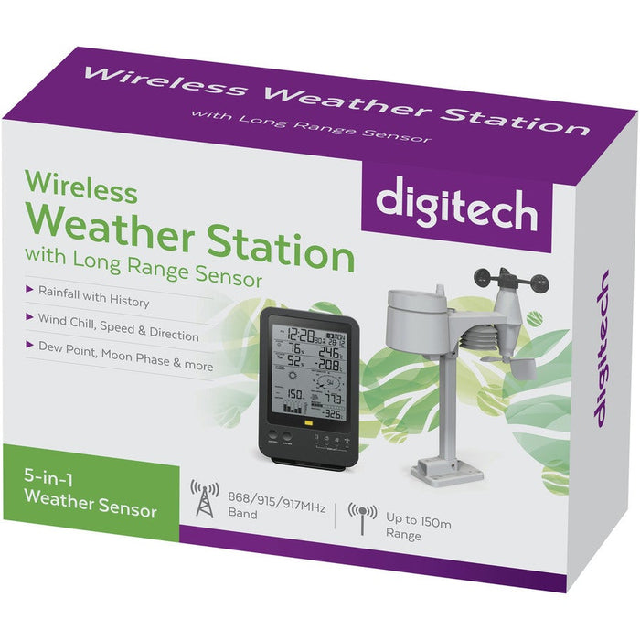 Digital Weather Station with Monochrome Display - Folders