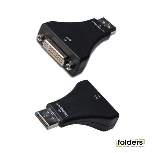 Digitus DisplayPort (M) to DVI-I (F) Adapter - Folders