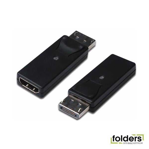 Digitus DisplayPort (M) to HDMI Type A (F) Adapter - Folders
