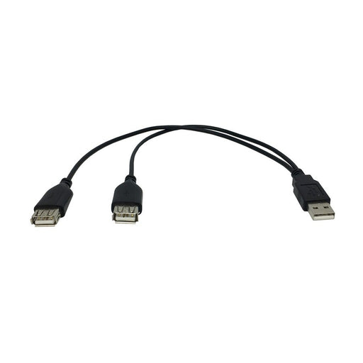 Dual USB Charge Cable - 30cm - Folders