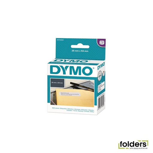 DYMO Genuine Labelwriter Return Address Labels.1 Roll (500 - Folders