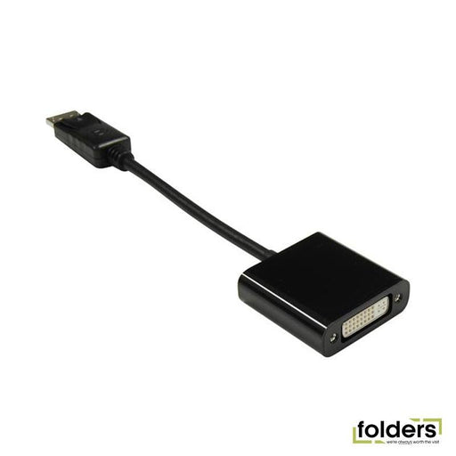 DYNAMIX 0.2m DisplayPort to DVI-D Cable Adapter. Passive Converter. - Folders