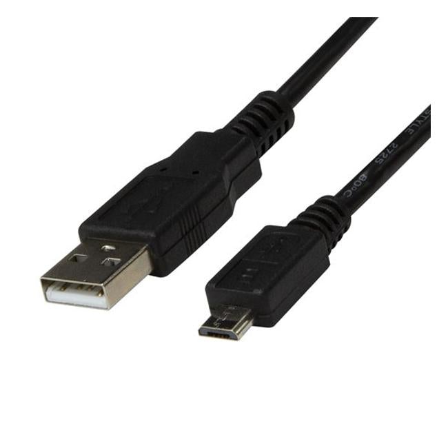 Dynamix 0.3m USB 2.0 Micro-B Male To USB-A Male Connectors