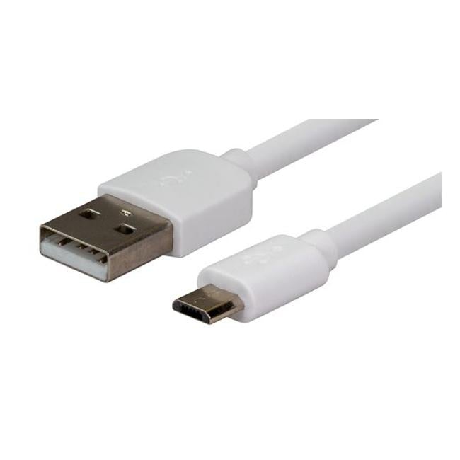 Dynamix 1.2m USB2.0 Micro-B Male To USB-A Male Connectors