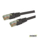 Dynamix Cat5e Black UTP Patch Lead (T568A Specification) 100MHz - Folders