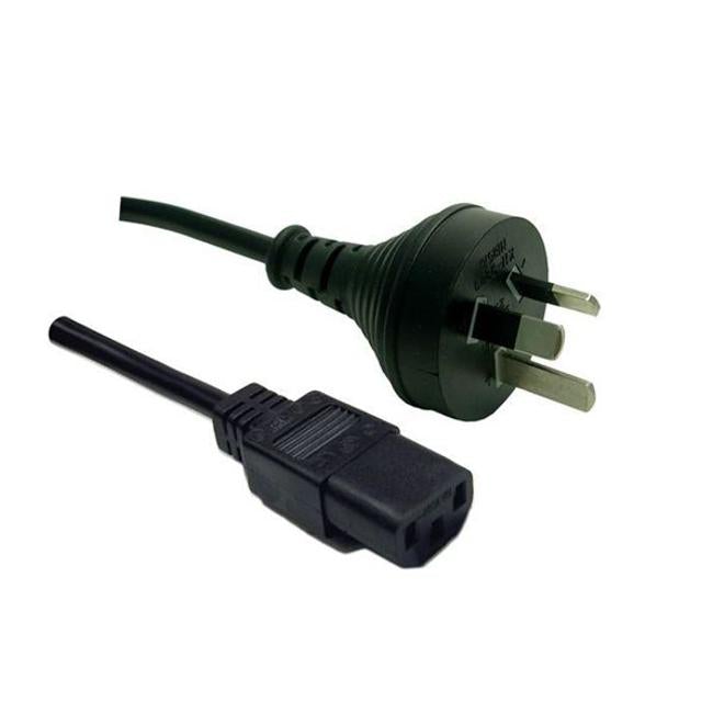 Dynamix 1.8M 3-Pin Plug To Iec C13 Female Plug 10A, Saa Approved