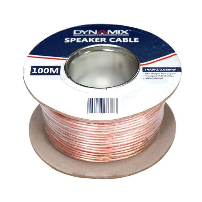 Dynamix 100M 14Awg/2.08Mm Speaker Cable, Ofc 51/025Bcx2C,