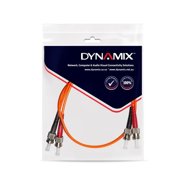 Dynamix 10M 62.5U St/St Om1 Fibre Lead (Duplex, Multimode)