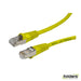 DYNAMIX Yellow Cat6A SFTP 10G Patch Lead. (Cat6 Augmented) 500MHz - Folders