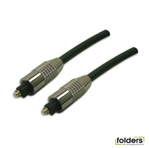 DYNAMIX 10m Toslink Audio Optic Cable. OD: 6.0mm - Folders