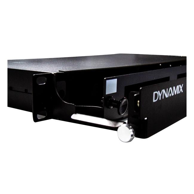 Dynamix 19' 1U Fibre Patch Panel Three Slot. Metal Sliding Drawer